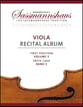 Viola Recital Album #3 cover